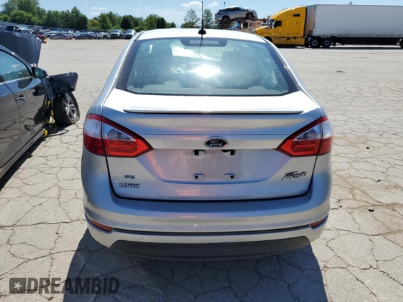 2019 Ford Fiesta SE with VIN 3FADP4BJXKM137365, listed as a Copart auction lot 56580964 with 0 mi miles and Salvage Title. Bid and sale history available at carsss.com. Image 6.