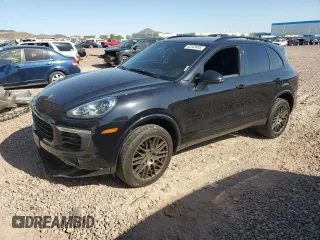 2017 Porsche Cayenne with VIN WP1AA2A23HKA90711, listed as a Copart auction lot 52203405 with 81,102 mi miles and Salvage Title. Bid and sale history available at carsss.com. Image 1.