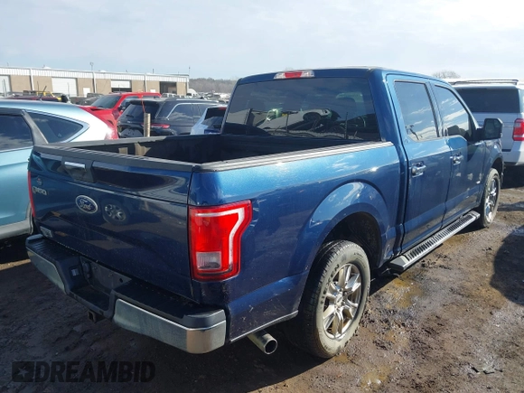 2016 Ford F-150 XL with VIN 1FTEW1CP1GKD15777, listed as a IAAI auction lot 41655022 with 140,534 mi miles and . Bid and sale history available at carsss.com. Image 4.