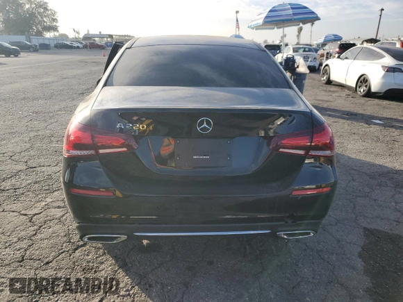 2021 Mercedes-Benz A 220 with VIN W1K3G4EB0MJ297691, listed as a Copart auction lot 84945664 with Not Provided miles and Clean Title. Bid and sale history available at DreamBid. Image 6.