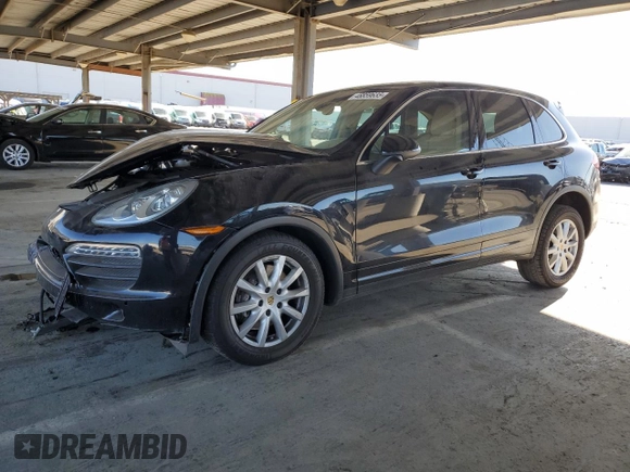 2014 Porsche Cayenne with VIN WP1AA2A26ELA97240, listed as a Copart auction lot 46859635 with Not Provided miles and Salvage Title. Bid and sale history available at DreamBid. Image 1.