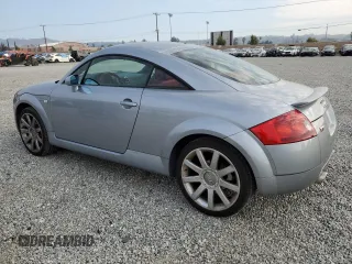 2002 Audi TT ALMS Edition with VIN TRUWT28N921024880, listed as a Copart auction lot 43742855 with 111,329 mi miles and Salvage title. Bid and sale history available at DreamBid. Image 2.