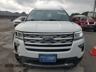 2018 Ford Explorer XLT with VIN 1FM5K7DH0JGA23596, listed as a Copart auction lot 59848265 with 91,497 mi miles and Salvage title. Bid and sale history available at DreamBid. Image 5.