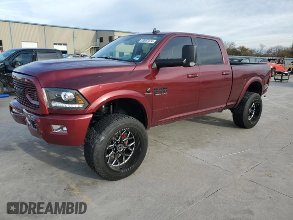 2017 Ram 2500 Laramie with VIN 3C6UR5FL3HG756880, listed as a Copart auction lot 83667074 with 121,950 mi miles and Salvage Title. Bid and sale history available at carsss.com. Image 1.