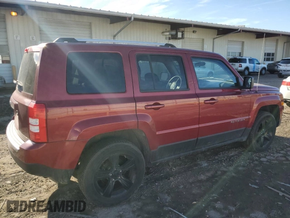 2012 Jeep Patriot Latitude with VIN 1C4NJRFB1CD689804, listed as a Copart auction lot 47253525 with 82,750 mi miles and Salvage Title. Bid and sale history available at carsss.com. Image 3.