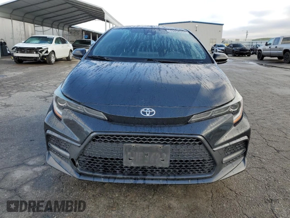 2020 Toyota Corolla SE with VIN JTDS4RCE6LJ040087, listed as a Copart auction lot 49458955 with 68,400 mi miles and Salvage Title. Bid and sale history available at carsss.com. Image 5.