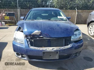 2009 Mitsubishi Galant ES with VIN 4A3AB36F39E030442, listed as a Copart auction lot 46187655 with 182,918 mi miles and Salvage Title. Bid and sale history available at carsss.com. Image 5.