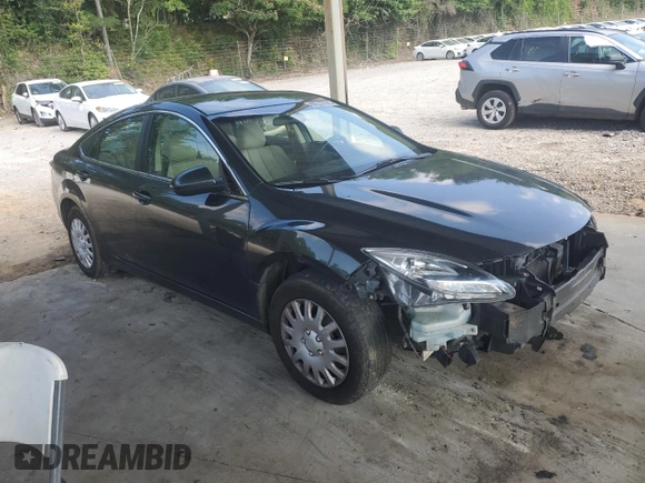 2012 Mazda 6 i Sport with VIN 1YVHZ8BHXC5M16813, listed as a Copart auction lot 59563595 with 121,133 mi miles and Salvage title. Bid and sale history available at DreamBid. Image 4.