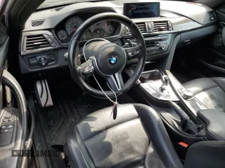2015 BMW M4 with VIN WBS3R9C54FF708894, listed as a Copart auction lot 66122274 with 75,693 mi miles and Salvage Title. Bid and sale history available at carsss.com. Image 8.