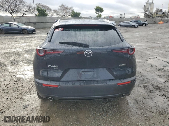 2022 Mazda CX-30 S Premium with VIN 3MVDMBDL7NM443738, listed as a Copart auction lot 48970255 with 20,675 mi miles and Salvage Title. Bid and sale history available at carsss.com. Image 6.