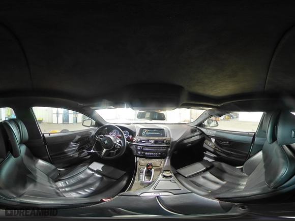 2015 BMW 6 Series 650i xDrive with VIN WBA6B4C56FD761374, listed as a Copart auction lot 41599334 with 63,057 mi miles and Salvage Title. Bid and sale history available at carsss.com. Image 13.