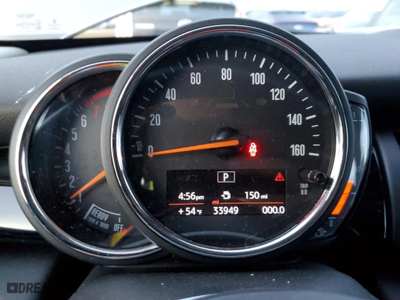 2019 MINI Hardtop 4 Door Cooper with VIN WMWXU1C54K2J03247, listed as a Copart auction lot 87318144 with 33,949 mi miles and Salvage Title. Bid and sale history available at carsss.com. Image 9.