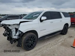2022 Chevrolet Suburban Premier with VIN 1GNSKFKTXNR303536, listed as a Copart auction lot 79192484 with 67,989 mi miles and Salvage Title. Bid and sale history available at DreamBid. Image 1.