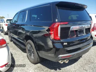2024 GMC Yukon XL Denali with VIN 1GKS2JKL7RR228753, listed as a Copart auction lot 74196064 with 6,266 mi miles and Salvage Title. Bid and sale history available at carsss.com. Image 2.