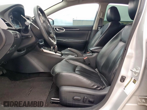 2017 Nissan Sentra S with VIN 3N1AB7AP3HY221244, listed as a Copart auction lot 62155795 with 166,926 mi miles and Salvage title. Bid and sale history available at DreamBid. Image 7.
