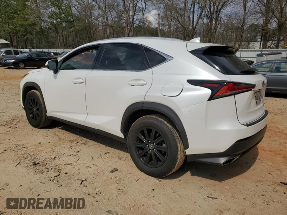 2019 Lexus NX with VIN JTJYARBZ4K2157485, listed as a Copart auction lot 49081155 with 57,361 mi miles and Salvage Title. Bid and sale history available at carsss.com. Image 2.