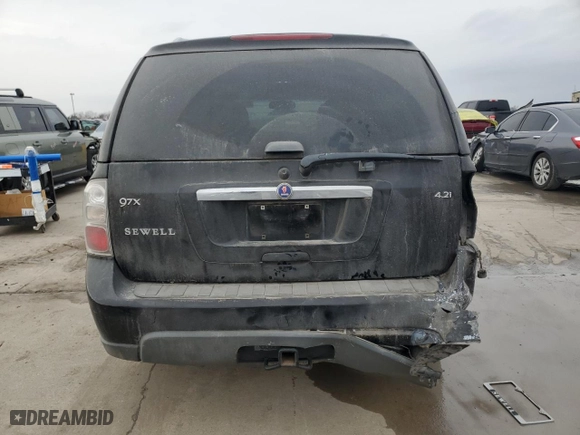 2006 Saab 9-7X 4.2i with VIN 5S3ET13S262800550, listed as a Copart auction lot 47086155 with 124,315 mi miles and Salvage Title. Bid and sale history available at carsss.com. Image 6.