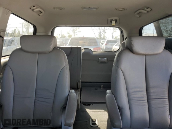 2010 Kia Sedona EX with VIN KNDMH4C37A6329588, listed as a Copart auction lot 88289775 with 127,529 mi miles and Clean Title. Bid and sale history available at carsss.com. Image 10.