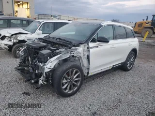 2020 Lincoln Corsair Standard z VIN 5LMCJ1D9XLUL02152, wystawiony jako Copart lot #85327684 z przebiegiem 46 838 mil mil oraz Szkoda całkowita • Salvage title. Historia ofert i sprzedaży dostępna na DreamBid. Obrazek 1.