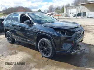 2024 Toyota RAV4 Hybrid SE with VIN 2T3T6RFV8RW060300, listed as a IAAI auction lot 41883500 with 26,021 mi miles and . Bid and sale history available at DreamBid. Image 1.