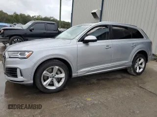 2022 Audi Q7 Premium z VIN WA1AXBF73ND015327, wystawiony jako Copart lot #38696394 z przebiegiem 56 787 mil mil oraz . Historia ofert i sprzedaży dostępna na DreamBid. Obrazek 1.