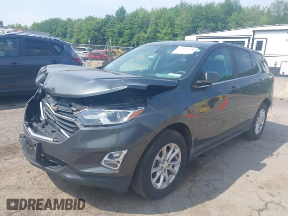 2021 Chevrolet Equinox LT with VIN 3GNAXUEV3ML379622, listed as a IAAI auction lot 42494950 with 73,382 mi miles and . Bid and sale history available at DreamBid. Image 18.