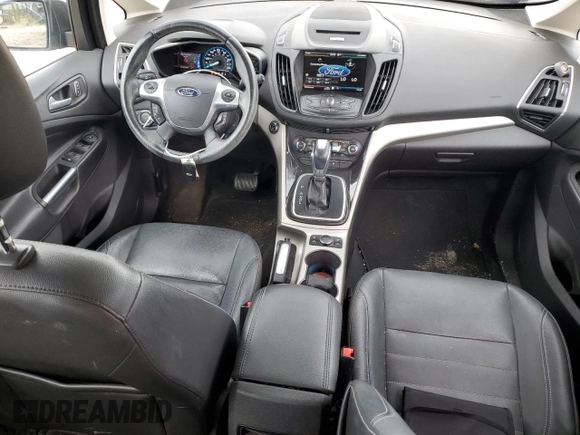 2013 Ford C-Max Energi SEL with VIN 1FADP5CU7DL557250, listed as a Copart auction lot 59852894 with 121,428 mi miles and Salvage Title. Bid and sale history available at carsss.com. Image 8.