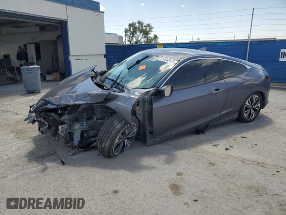 2016 Honda Civic EX-T z VIN 2HGFC3B33GH359702, wystawiony jako Copart lot #54943425 z przebiegiem Nie podano mil oraz Szkoda całkowita • Salvage title. Historia ofert i sprzedaży dostępna na DreamBid. Obrazek 1.