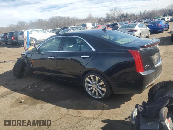 2014 Cadillac ATS Luxury AWD z VIN 1G6AH5SX9E0159095, wystawiony jako Copart lot #49705205 z przebiegiem 94 543 mil mil oraz Szkoda całkowita • Salvage title. Historia ofert i sprzedaży dostępna na DreamBid. Obrazek 2.