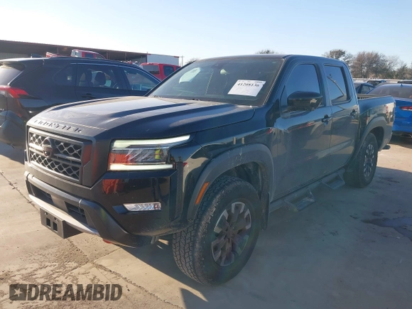 2023 Nissan Frontier Pro-4X with VIN 1N6ED1EK7PN661626, listed as a IAAI auction lot 41208136 with 18,644 mi miles and . Bid and sale history available at DreamBid. Image 18.