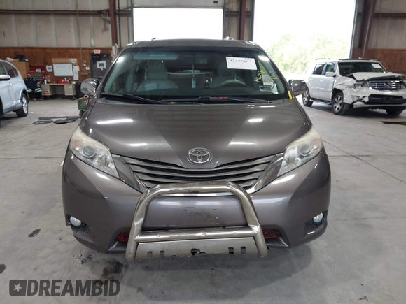 2011 Toyota Sienna XLE AAS with VIN 5TDYK3DC0BS063232, listed as a IAAI auction lot 42433187 with 198,252 mi miles and . Bid and sale history available at DreamBid. Image 12.