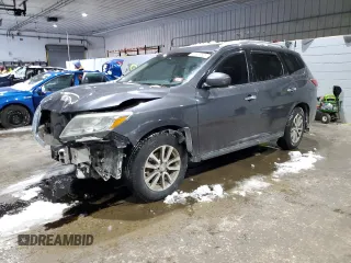 2014 Nissan Pathfinder SV with VIN 5N1AR2MM6EC706698, listed as a Copart auction lot 45537625 with 175,524 mi miles and Salvage Title. Bid and sale history available at carsss.com. Image 1.