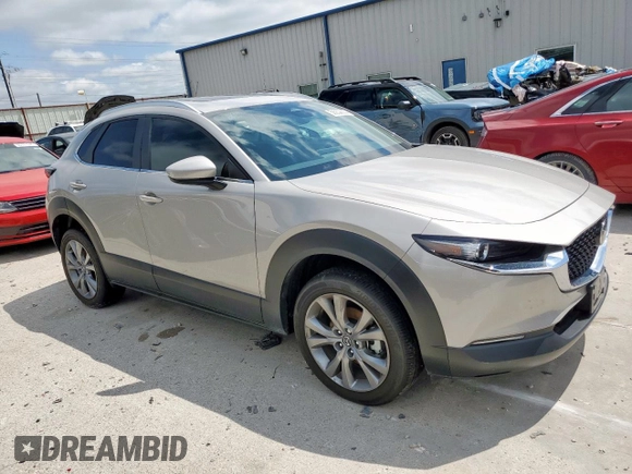 2024 Mazda CX-30 S Preferred with VIN 3MVDMBCM1RM675722, listed as a Copart auction lot 56052855 with 2,925 mi miles and Salvage title. Bid and sale history available at DreamBid. Image 4.