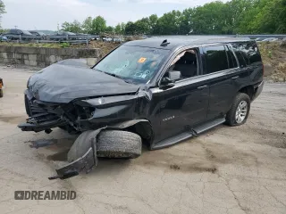 2018 Chevrolet Tahoe LT with VIN 1GNSKBKC3JR130820, listed as a Copart auction lot 60369785 with Not provided miles and Salvage title. Bid and sale history available at DreamBid. Image 1.