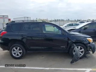 2007 Toyota RAV4 Limited with VIN JTMBD31V376048608, listed as a IAAI auction lot 42045021 with 180,458 mi miles. Bid and sale history available at carsss.com. Image 13.