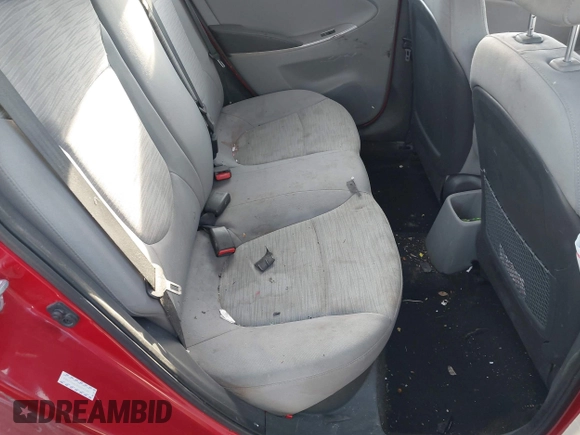 2016 Hyundai Accent SE with VIN KMHCT4AE8GU092687, listed as a IAAI auction lot 41775710 with 97,608 mi miles. Bid and sale history available at carsss.com. Image 8.