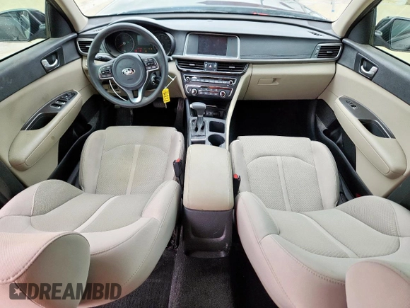 2018 Kia Optima S z VIN 5XXGT4L38JG259032, wystawiony jako Copart lot #59744055 z przebiegiem 73 132 mil mil oraz Szkoda całkowita • Salvage title. Historia ofert i sprzedaży dostępna na DreamBid. Obrazek 8.