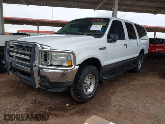 2002 Ford Excursion XLT with VIN 1FMNU41S42EA77537, listed as a IAAI auction lot 41790119 with 149,792 mi miles and . Bid and sale history available at DreamBid. Image 2.