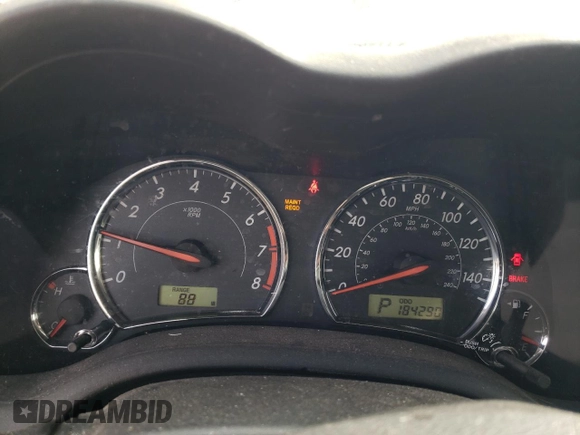 2011 Toyota Corolla L with VIN 2T1BU4EE3BC635456, listed as a Copart auction lot 48866435 with 184,290 mi miles and Salvage Title. Bid and sale history available at carsss.com. Image 9.