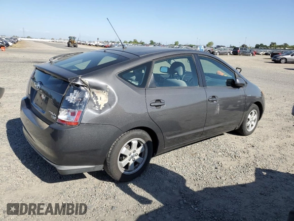 2007 Toyota Prius with VIN JTDKB20U573223340, listed as a Copart auction lot 53683545 with 60,135 mi miles and Salvage Title. Bid and sale history available at carsss.com. Image 3.