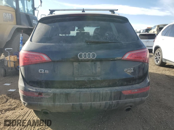 2012 Audi Q5 Premium Plus with VIN WA1LFAFPXCA128051, listed as a Copart auction lot 85865144 with 154,250 mi miles and Salvage title. Bid and sale history available at DreamBid. Image 6.