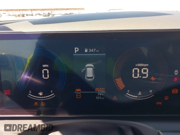 2025 Hyundai Tucson SEL with VIN 5NMJB3DE9SH534705, listed as a IAAI auction lot 41846301 with 101 mi miles and . Bid and sale history available at DreamBid. Image 7.