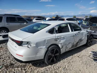 2024 Honda Accord EX-L with VIN 1HGCY2F63RA045259, listed as a Copart auction lot 55490325 with 14,963 mi miles and Salvage title. Bid and sale history available at DreamBid. Image 3.