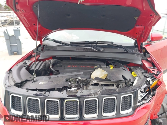 2021 Jeep Compass Limited with VIN 3C4NJDCB7MT555074, listed as a IAAI auction lot 41919369 with 29,525 mi miles and . Bid and sale history available at DreamBid. Image 10.