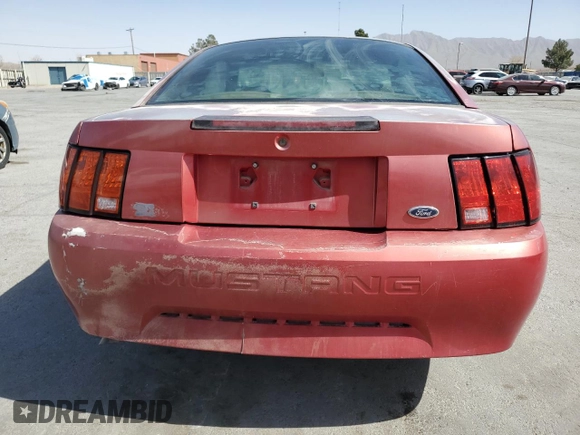 2002 Ford Mustang Standard with VIN 1FAFP404X2F127036, listed as a Copart auction lot 47139415 with 0 mi miles and Clean Title. Bid and sale history available at carsss.com. Image 6.