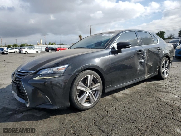2017 Lexus GS with VIN JTHBZ1BL2HA009640, listed as a Copart auction lot 72022324 with NaN miles and Salvage Title. Bid and sale history available at carsss.com. Image 1.