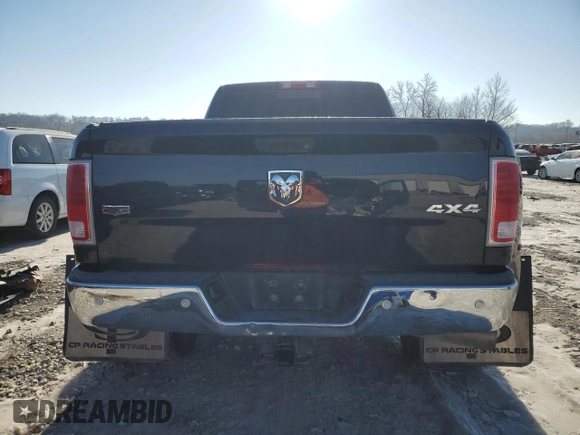 2018 Ram 3500 Laramie with VIN 3C63RRML5JG373731, listed as a Copart auction lot 41849925 with 147,461 mi miles and Salvage Title. Bid and sale history available at carsss.com. Image 6.