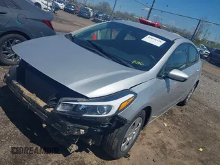 2017 Kia Forte LX with VIN 3KPFK4A74HE025025, listed as a IAAI auction lot 42056326 with 124,293 mi miles and . Bid and sale history available at carsss.com. Image 2.