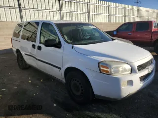 2008 Chevrolet Uplander LS with VIN 1GNDV23W58D193143, listed as a Copart auction lot 44179615 with 192,010 mi miles and Salvage Title. Bid and sale history available at DreamBid. Image 4.