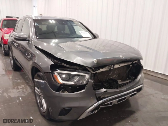 2021 Mercedes-Benz GLC with VIN W1N0G8EB1MF867732, listed as a IAAI auction lot 41409037 with 77,279 mi miles. Bid and sale history available at carsss.com. Image 6.